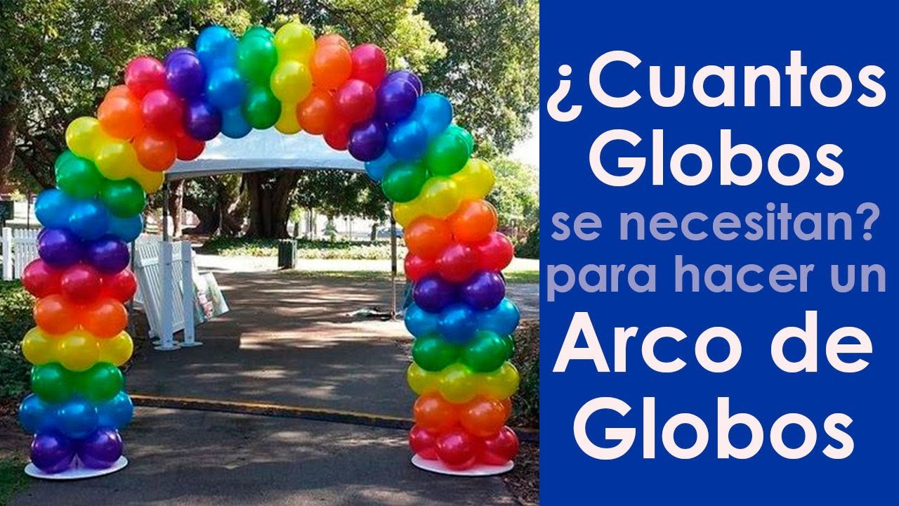 Todo lo que necesitas saber sobre el tiempo que lleva hacer un arco de globos