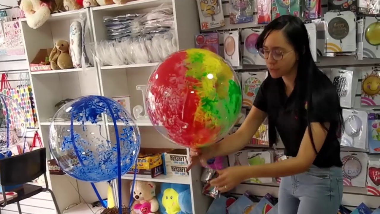 Todo lo que necesitas saber sobre la pintura para globos burbuja
